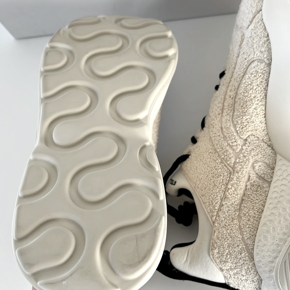 NWT NIB new Stella McCartney Eclypse sneaker trainer white ecru Size IT 40 US 10 - Picture 11 of 14